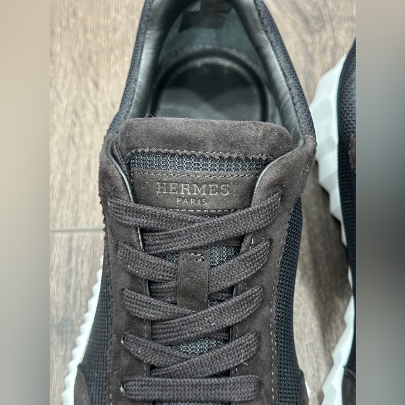 Hermes black fabric sneakers. Size 38. Brand new in box!!! - Picture 9 of 16